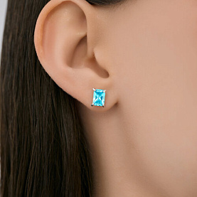 Серьги SOKOLOV - Серебро 925, Фианит (арт. 94027175-91)