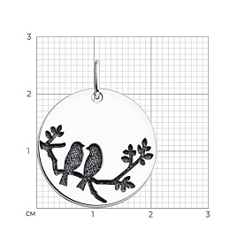 Подвеска Diamant - Серебро 925 (арт. 95-130-01244-1)