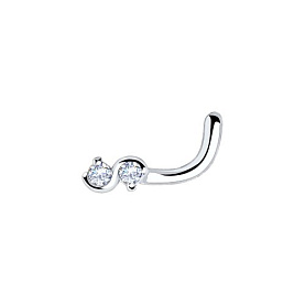 Пирсинг SOKOLOV - Серебро 925, Фианит (арт. 94060027)