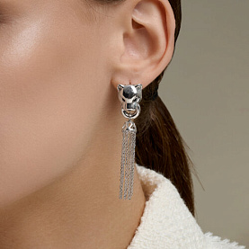 Серьги SOKOLOV - Серебро 925, Эмаль (арт. 94027341)