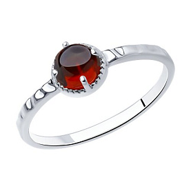 Кольцо SOKOLOV - Серебро 925, Гранат (арт. 92012100)