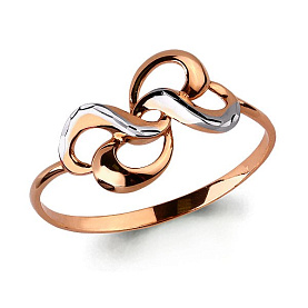 Кольцо Аквамарин - Золото 585 (арт. 54336.1)