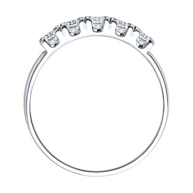 Кольцо SOKOLOV - Серебро 925, Фианит (арт. 94012895)