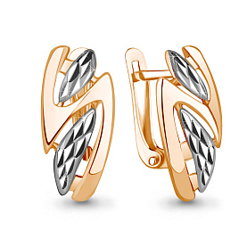 Серьги Аквамарин - Серебро 925 (арт. 33397.6)