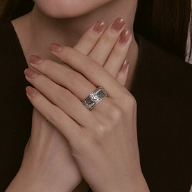 Кольцо Diamant - Серебро 925, Фианит (арт. 95-110-02132-1)