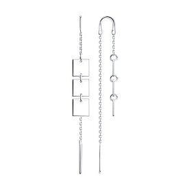 Серьги Diamant - Серебро 925 (арт. 94-123-00274-1)