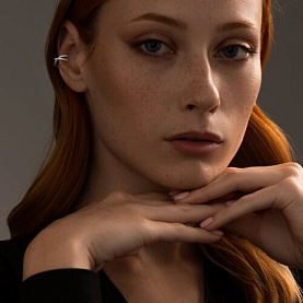 Серьга SOKOLOV - Серебро 925, Фианит (арт. 94170243)