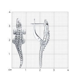 Серьги SOKOLOV - Серебро 925 (арт. 94027101)