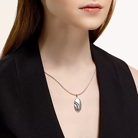 Подвеска Diamant - Серебро 925, Фианит (арт. 94-130-01560-1)