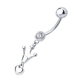 Пирсинг SOKOLOV - Серебро 925, Фианит (арт. 94060084)