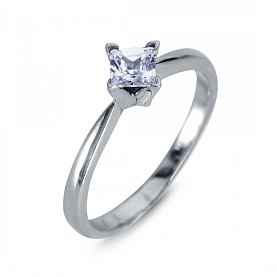 Кольцо Platinum Lab. - Платина 950, Бриллиант (арт. ПК-099-02)