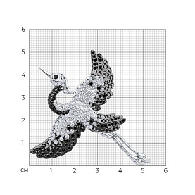 Брошь SOKOLOV - Серебро 925, Фианит (арт. 94040353)