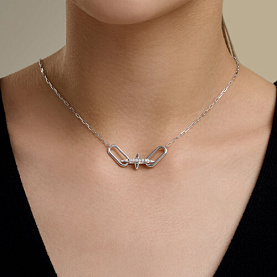 Колье SOKOLOV - Серебро 925, Фианит (арт. 94071356)