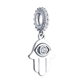 Подвеска SOKOLOV - Серебро 925, Фианит (арт. 94033084)