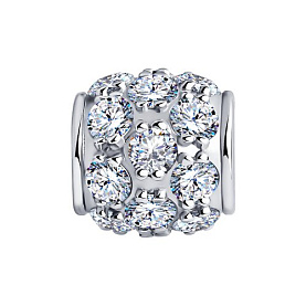 Подвеска-шарм SOKOLOV - Серебро 925, Фианит (арт. 94030027)